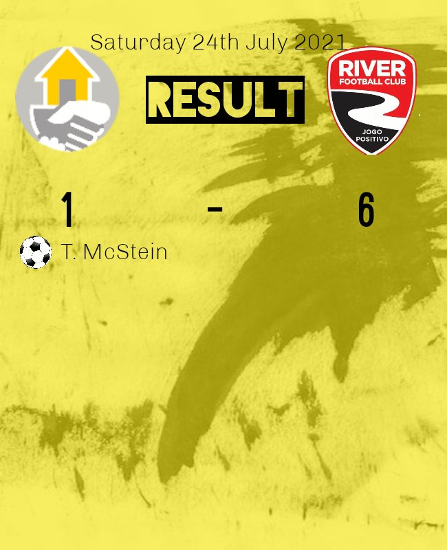 New Start FC (@newstartfc1) on Twitter photo Crushing Defeat 6-1 in our First game. Took the lead early on, and played well for the first 20 minutes and then fitness went for most of the squad, which lead to poor positioning, but we will only get better with timeππ»
Well played to <a href="/RiverFCMen1/">βͺπ΄β«River FC Mens Teams βͺπ΄β«</a>. Best of luck for the season Crushing Defeat 6-1 in our First game. Took the lead early on, and played well for the first 20 minutes and then fitness went for most of the squad, which lead to poor positioning, but we will only get better with timeππ»
Well played to <a href="/RiverFCMen1/">βͺπ΄β«River FC Mens Teams βͺπ΄β«</a>. Best of luck for the season