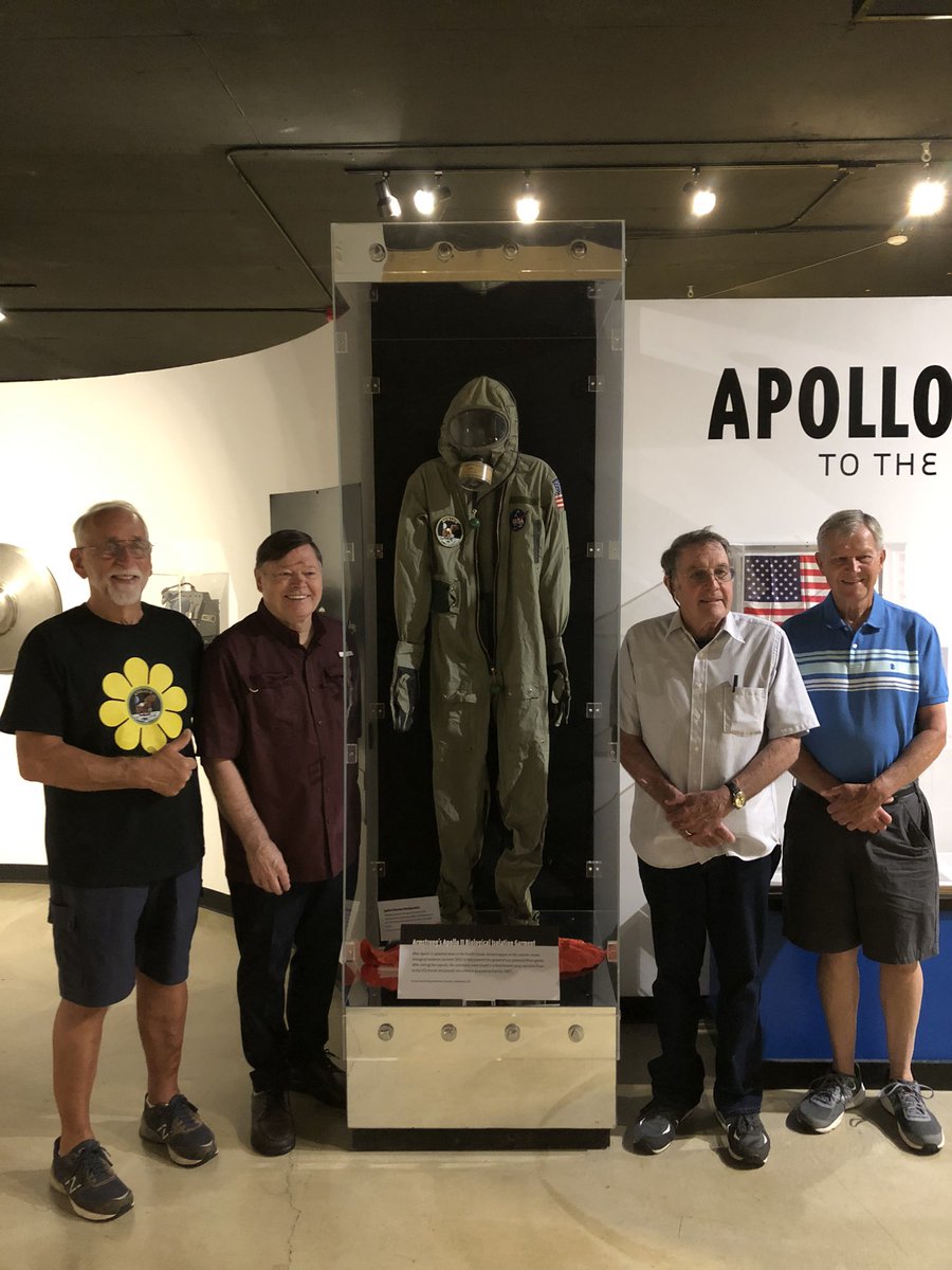 JULY 24: #OnThisDay in 1969, Apollo 11 splashed down in the Pacific after an 8-day journey to the lunar surface and back. The craft and crew were recovered by the Navy Frogmen and flown to the USS Hornet where they continued their 20-day quarantine in a Mobile Quarantine Facility
