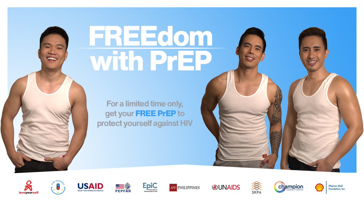 What if you can't afford PrEP?

For a limited time only, we are making PrEP accessible by providing it for FREE for qualified clients!

To register and get FREE PrEP, go to: bit.ly/prepfreedom
#FREEdomWithPrEP