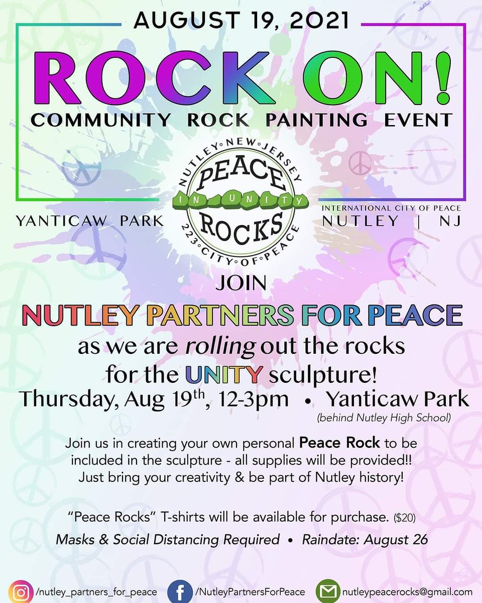 Another opportunity to be part of Nutley history!