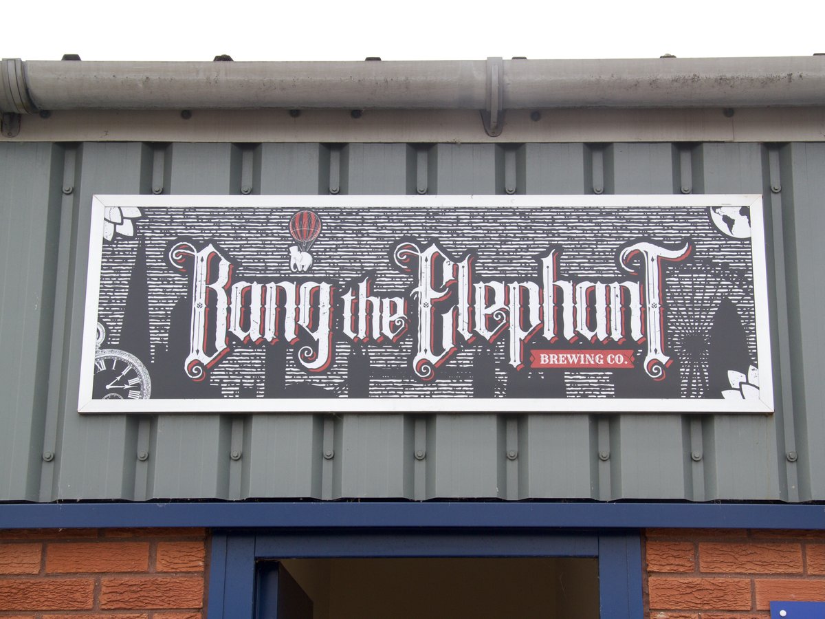 Privileged to have been down to see the lads at @bangthelephant. They were doing a collaboration brew with Mike from <a href="/leftfieldbeer/">Left Field Beer</a> Full blog to come but wow, what a selection of beers we sampled. If you've not tried them yet then you need to.