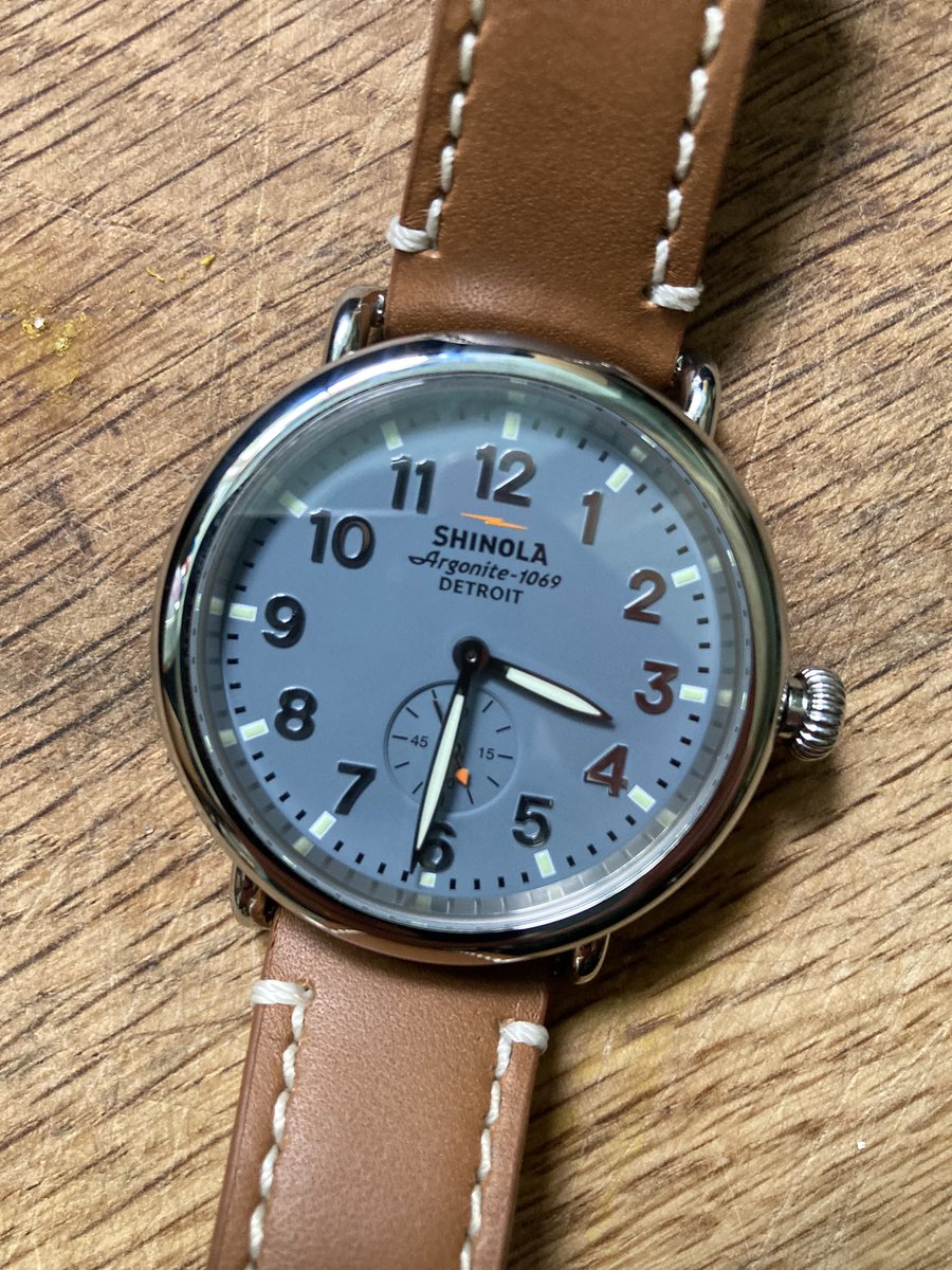 I’m lucky enough to share a birthday with the great city of Detroit and this beautiful watch is a very appropriate and wonderful present