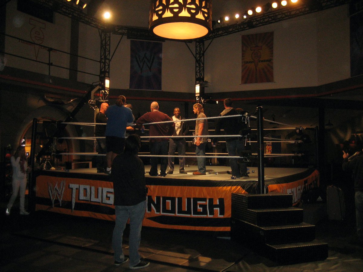TheToughTalkPod's tweet photo. .@HandsomeTimmyD snaps an on-set pic just seconds after Andy and @LukeRobinson13 are named the two Tough Enough finalists.

Tim discusses his role as story producer with @AJKirsch on this week’s @TheToughTalkPod.

🎧LISTEN
https://t.co/2okpsFyLZt

📺WATCH
https://t.co/ayCxRKvPZu https://t.co/PN6XIKivde