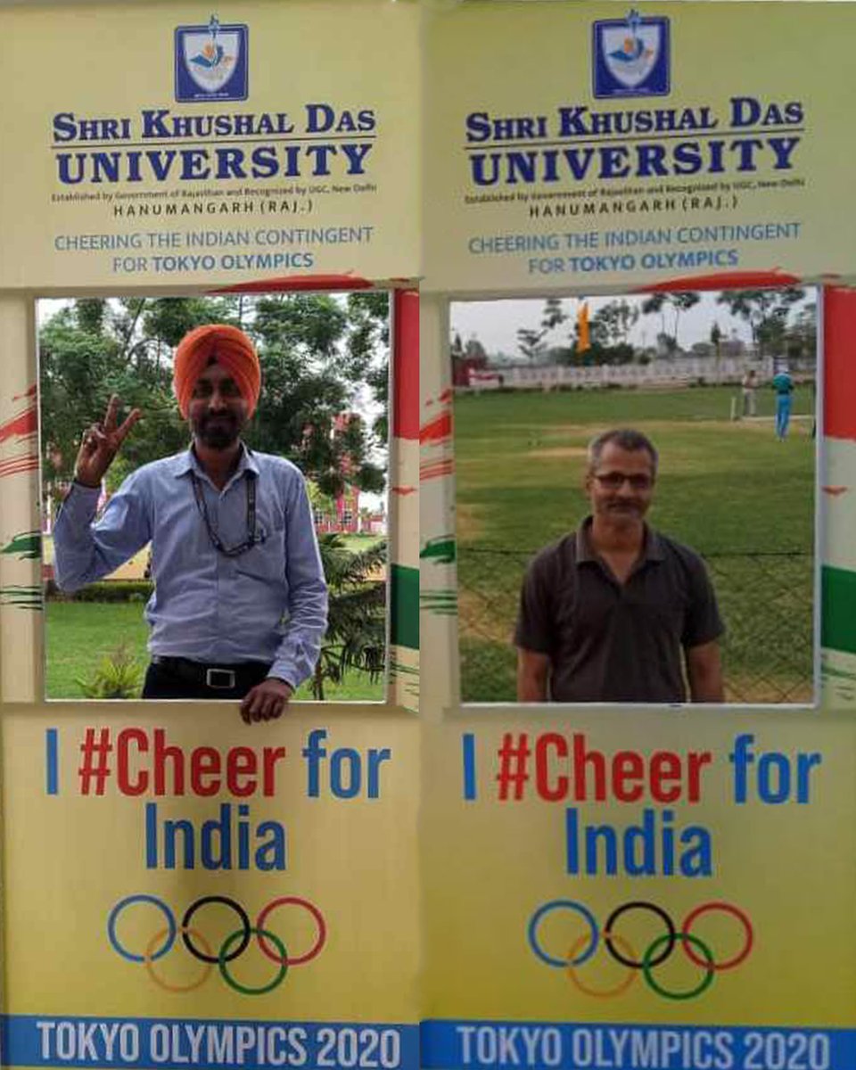 SkdUniversity's tweet photo. Come, let us all #Cheer4India!
@Tokyo2020

Wishing our dynamic contingent the very best. #Tokyo2020

! India is elated by 
@mirabai_chanu
’s stupendous performance. Congratulations to her for winning the Silver medal in weightlifting. Her success motivates every Indian.#Tokyo2020 https://t.co/lTFGRsMZO3