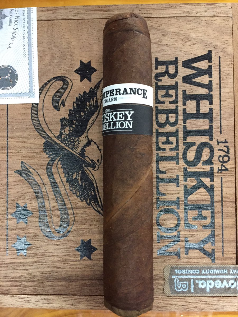 Today’s Weekly Cigar Beer Social feature RoMa Craft Intemperance Whiskey Rebellion Bradford 5x56 for $5 (Limit 1). Also, on this cigar buy 4 get 1 or buy 10 get 3 FREE.