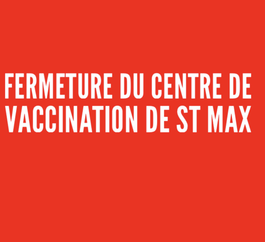 ThierryPechey's tweet photo. La mairie de st Max récupère ses locaux le 12 août pour une exposition culturelle. Notre centre de vaccination ouvert depuis le 15 janvier va donc fermer sans solution de rechange. https://t.co/RWLx0i9m3r