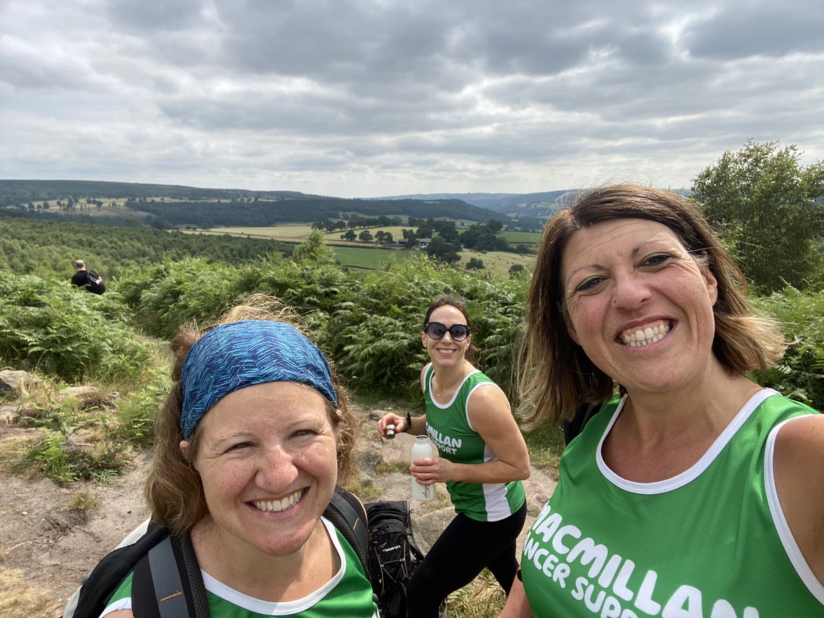 Sassyrobinson's tweet photo. @TeamMacmillan wish we were with you great to be in the Peak District @rndhaymum @chpk007 https://t.co/S5pwy4SNSb