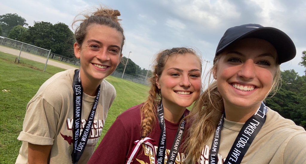 hpresley21's tweet photo. JC XC girls took on the Laker loop half marathon this morning https://t.co/nZv8R2Q7DQ