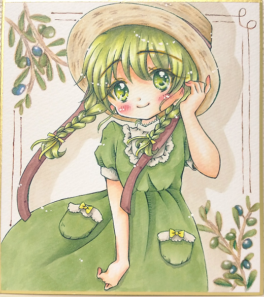 「#創作フェス21夏D3  ギリギリですが参加させて頂きますー! アナログをメイン」|里日菜こふゆのイラスト
