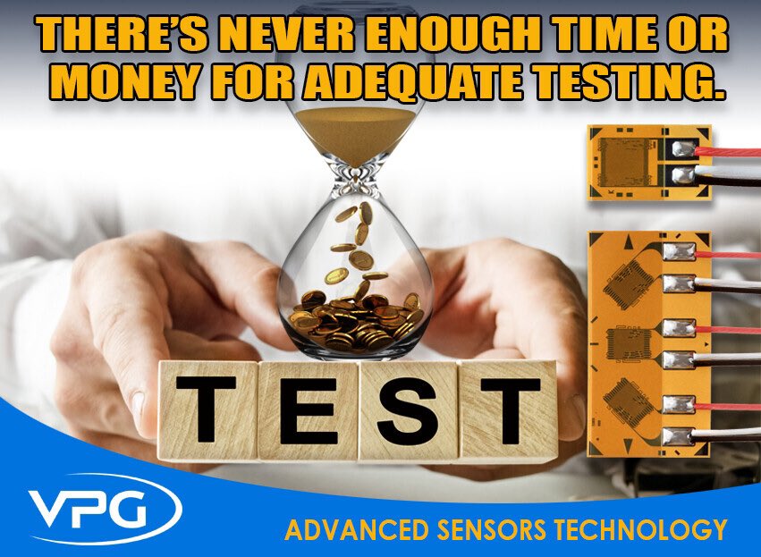 VPG_Sensors's tweet image. There’s never enough time or money for adequate testing.

strainblog.micro-measurements.com

#testing #money #leadership #success #motivation #finance #coaching #management #entrepreneur #sales #goals #marketing #electronics @VishayIndust @ttiinc @digikey @hill_eng @SensorSource