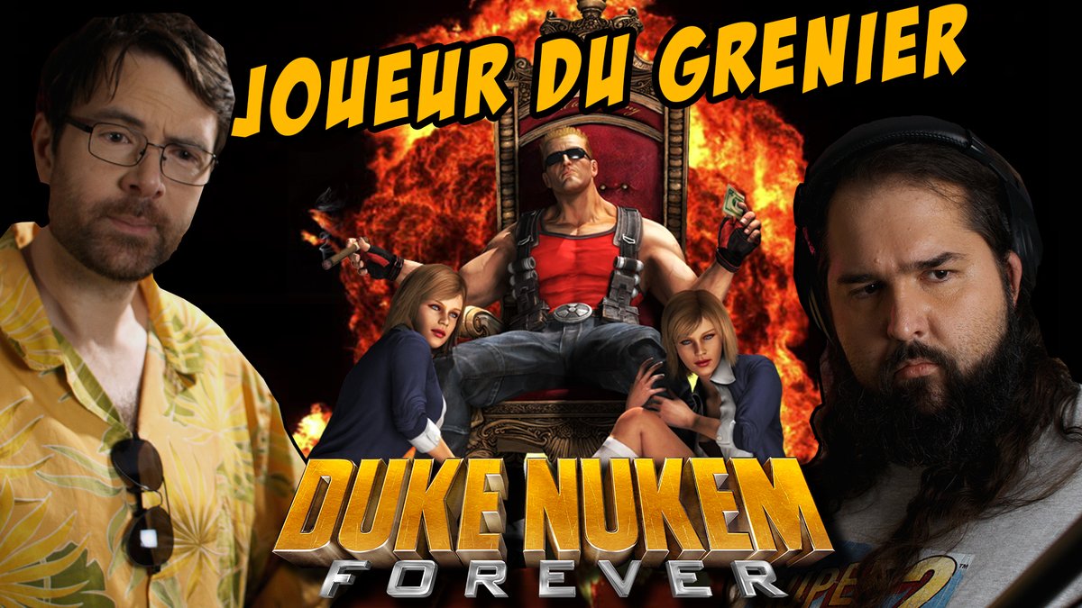 Frederic_Molas's tweet image. Nouvel épisode de JOUEUR DU GRENIER ! un épisode classique pendant cet été sur un des échecs les plus connu du jeu vidéo ! 

La vidéo étant shadowban pour cause de dollar jaune, je ne peux compter que sur vos partages ! 

DUKE NUKEM FOREVER  youtu.be/-or4WhpXx_k via @YouTube