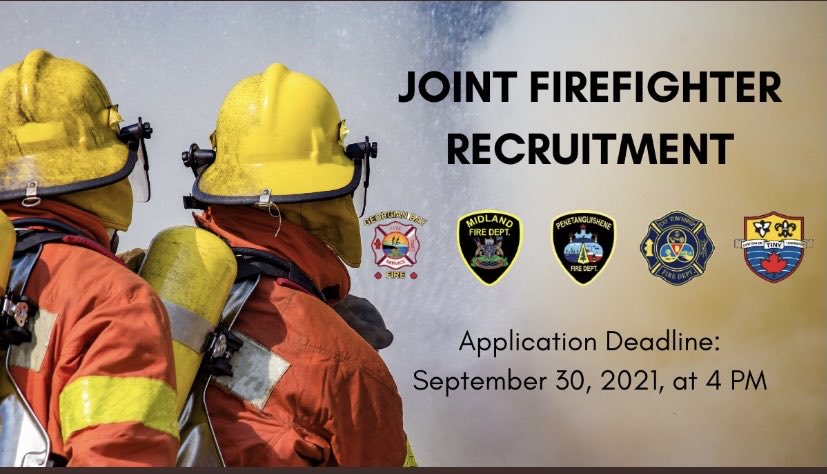 Looking to gave back to your community?  Why not become a Volunteer firefighter.  Recruit guides can be found on our Municipal websites or you can contact one of the fire departments for more information.