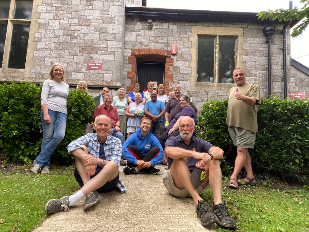 Today was our first Doughnut Club (work party) since stopping due to COVID. 

It was great to gather and work on the Church grounds, tidy up and share in some fellowship together.