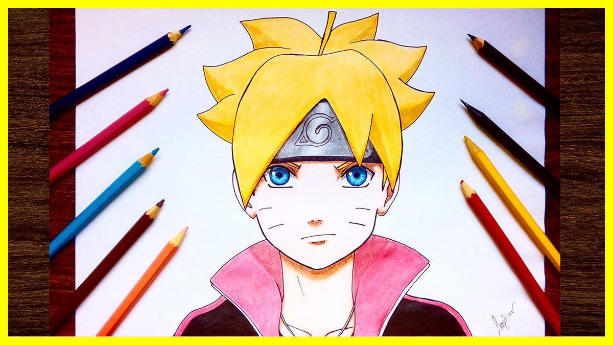 Desenhos do Boruto para colorir - Bora Colorir