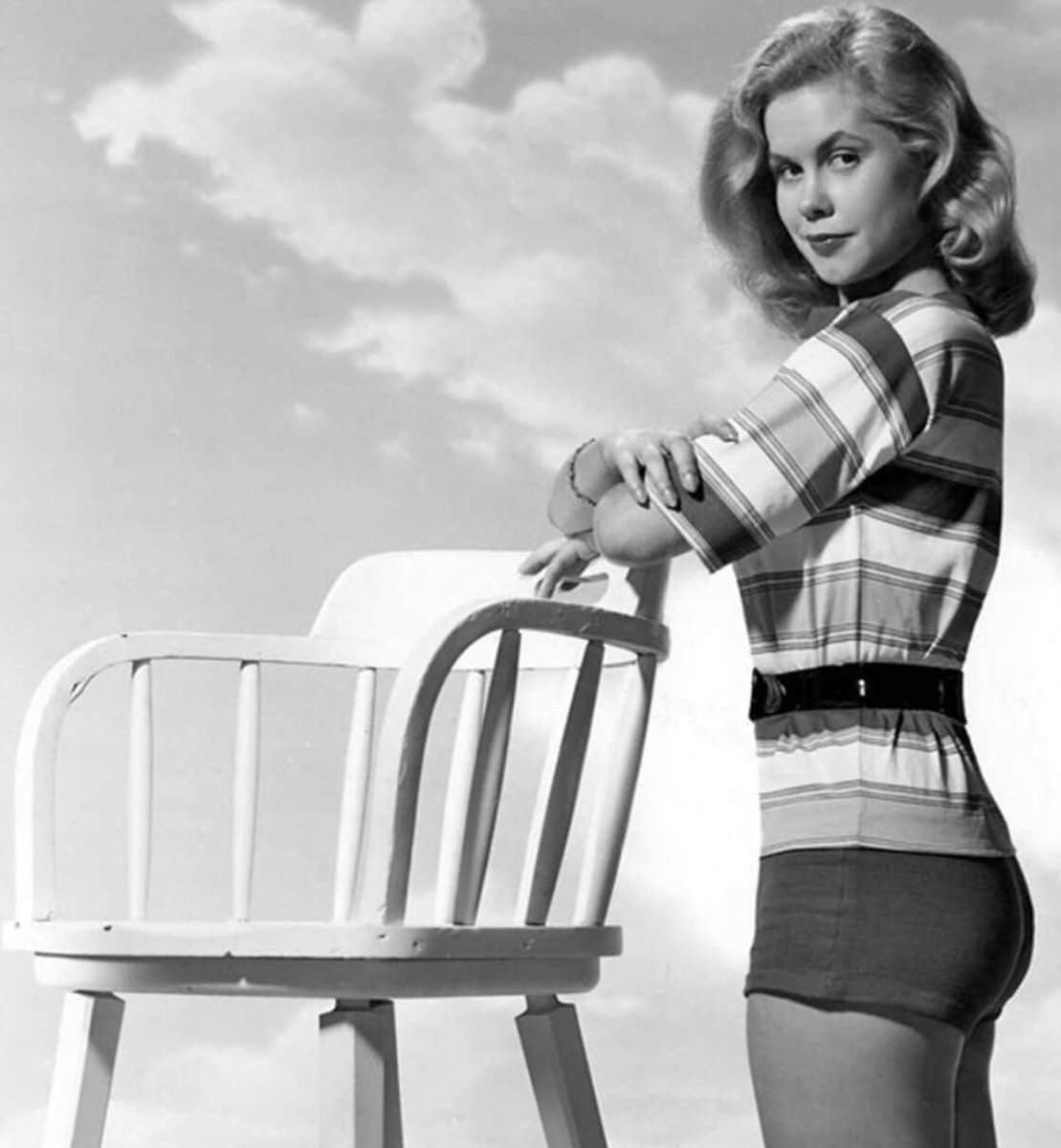 A young Elizabeth Montgomery who would make a large mark on classic televis...