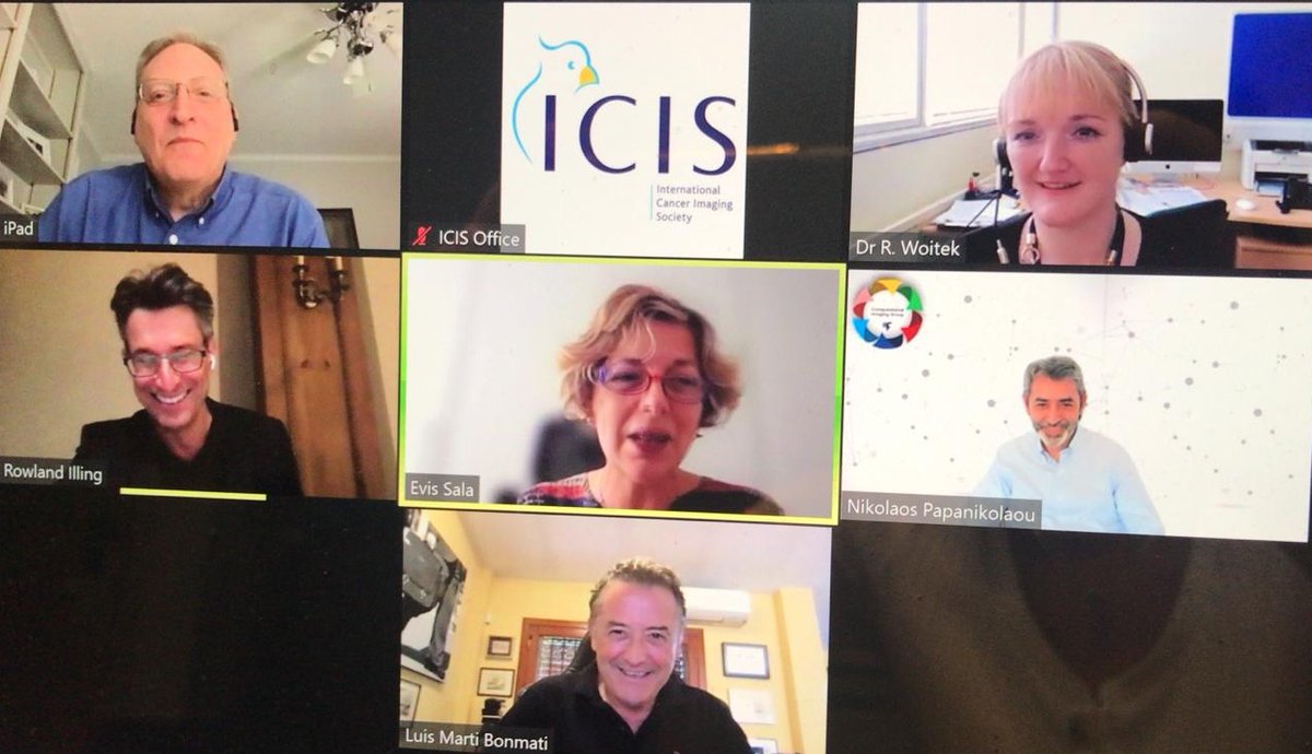 ICIS_News's tweet photo. Thats a wrap! Thanks to all delegates of our #ArtificialIntelligence and #MachineLearning in #CancerImaging meeting! We will hopefully see you all in person at the @ChampalimaudF in Lisbon in 2022.
#AI_CI https://t.co/2hSqPs526M
