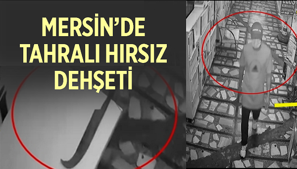 Mersin’de Tahralı Hırsız İş Hanında Hırsızlık Yaptı gundem33.com/mersin-de-tahr…