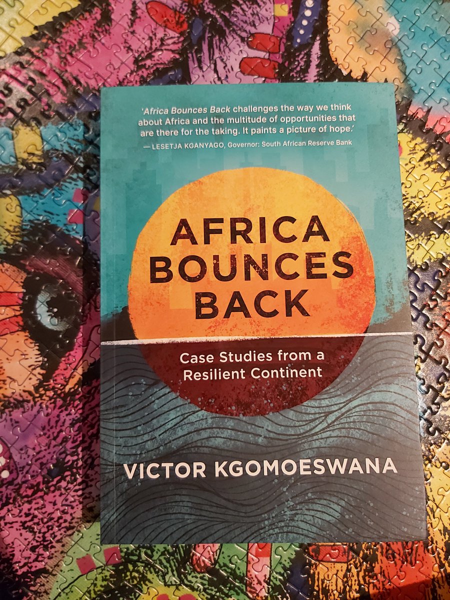 Finally got my hands on this book! Thank you <a href="/VictorAfrica/">#AfricaIsOpenForBusiness #AfricaBouncesBack</a> for this positive look into Africa at a time  many seem to have lost hope. #AfricaBouncesBack #BuildingTheAfricanContinent