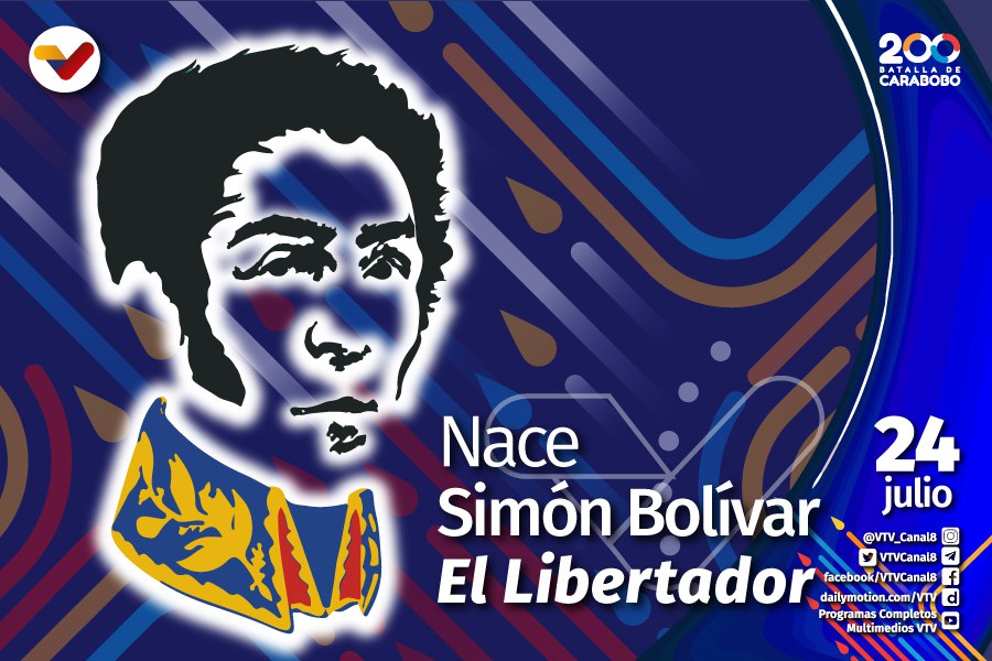 #EFEMÉRIDE🗓️| La Revolución Bolivariana lleva el espíritu anticolonialista de nuestro Libertador, hoy más que nunca, cuando los enemigos de la Patria pretenden doblegar a un pueblo que ha decidido ser soberano

#BolívarInmortal