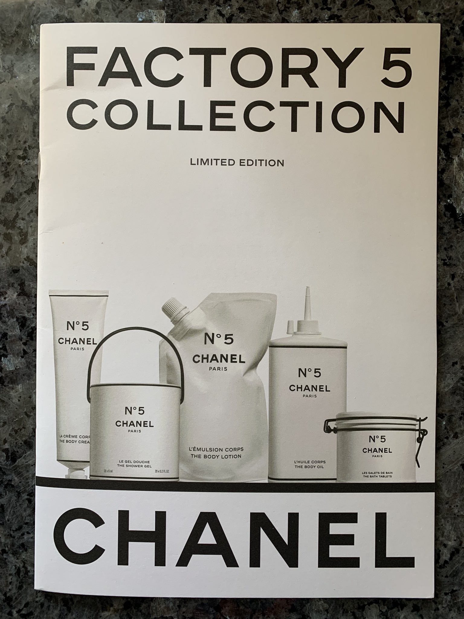 Chanel Factory 5 Collection ~ Bath & Body