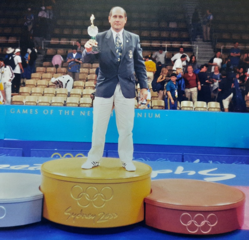 mohamedriad's tweet photo. Olympic Referee/ Mohamed Riad in Sydney 2000 Olympic Games https://t.co/JHA8UQDoJC