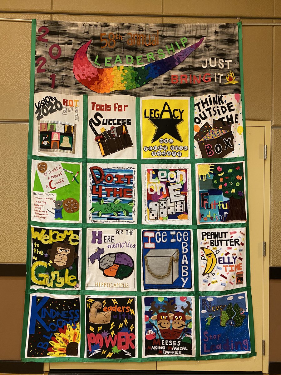 StuCo Leadership workshop: Just Bring It! Thankful for a fun week learning so much! We are ready to bring it to <a href="/usd265_ghs/">USD265_GoddardHS</a> 💙