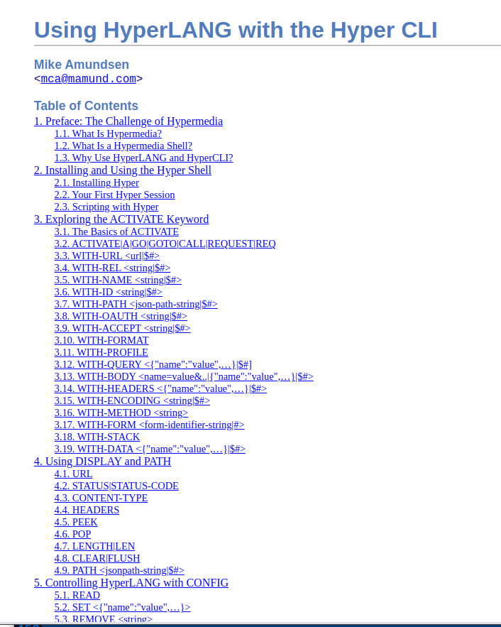 hyper_cli's tweet photo. Starting to write up the user docs for #HyperLANG andf #HyperCLI. over 100 keywords and still not a complete set. i might have gone overboard a bit here...
@mamund @rwmbook #hypermedia #shell https://t.co/Bwt7dHQPCG