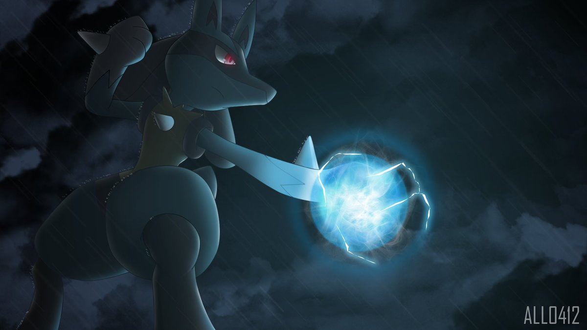 All0412 ✪ på X: Pokémon Fanart: Shiny Riolu #Sinnoh #Pokedex