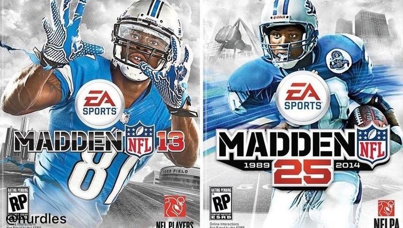 madden covers over the years