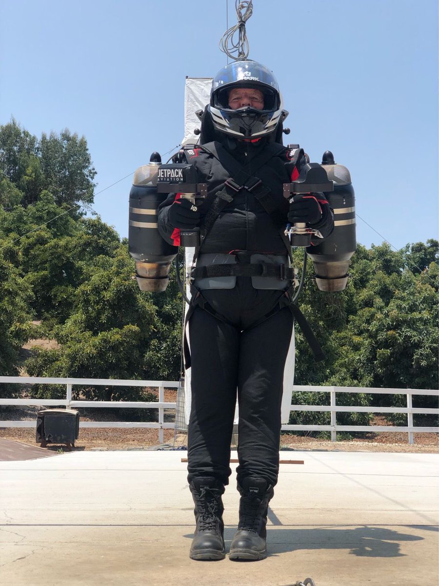 appleboxnetwork's tweet photo. @Burniegrip I’m on a mission to learn everything I can about VTOL (Vertical Takeoff and Landing) Human Flight! This is me at JetPack Aviation last week taking flight training! 🚀

I want to be a Technical Advisor for VTOL to the Entertaniment and Event industries https://t.co/U07ZlP7f45