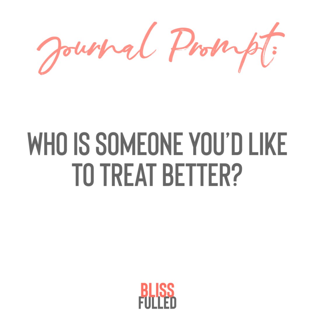 Bliss_fulled's tweet photo. Who is someone you’d like to treat better?
.
.
.
#journaling #blissfulled #journals #mindfulness #meditation #love #motivation #selfcare #mentalhealth #life #healing #happiness #wellness #mindset #positivevibes #positivity #peace #loveyourself #gratitude https://t.co/HLxVD7SPdU