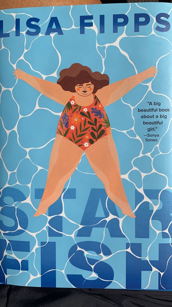 Just finished STARFISH by <a href="/AuthorLisaFipps/">Author Lisa Fipps</a> What an important story to tell! Ellie is so brave and teaches us to realize our worth and confront our bullies. Words do matter so choose them wisely. I can't wait to share this with my 6th graders!