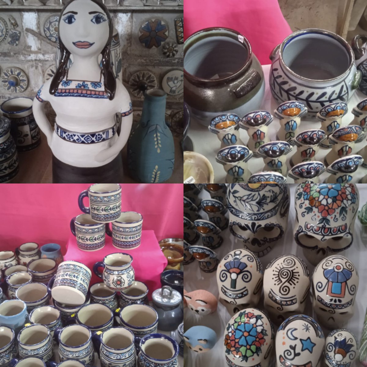 Fonart_mx's tweet photo. Conoce el trabajo de la cooperativa Mujeres Alfareras de Tláhuac en la feria artesanal Lo bello y lo útil 🏺

Te esperamos del 28 de julio al 1 de agosto 

📍Explanada de la @SE_mx   (Pachuca 189, col. Condesa)

📍Casa Miguel Alemán | @CC_LosPinos  

#VolverAVerte #LoBelloYLoÚtil https://t.co/muRcRMOGDz