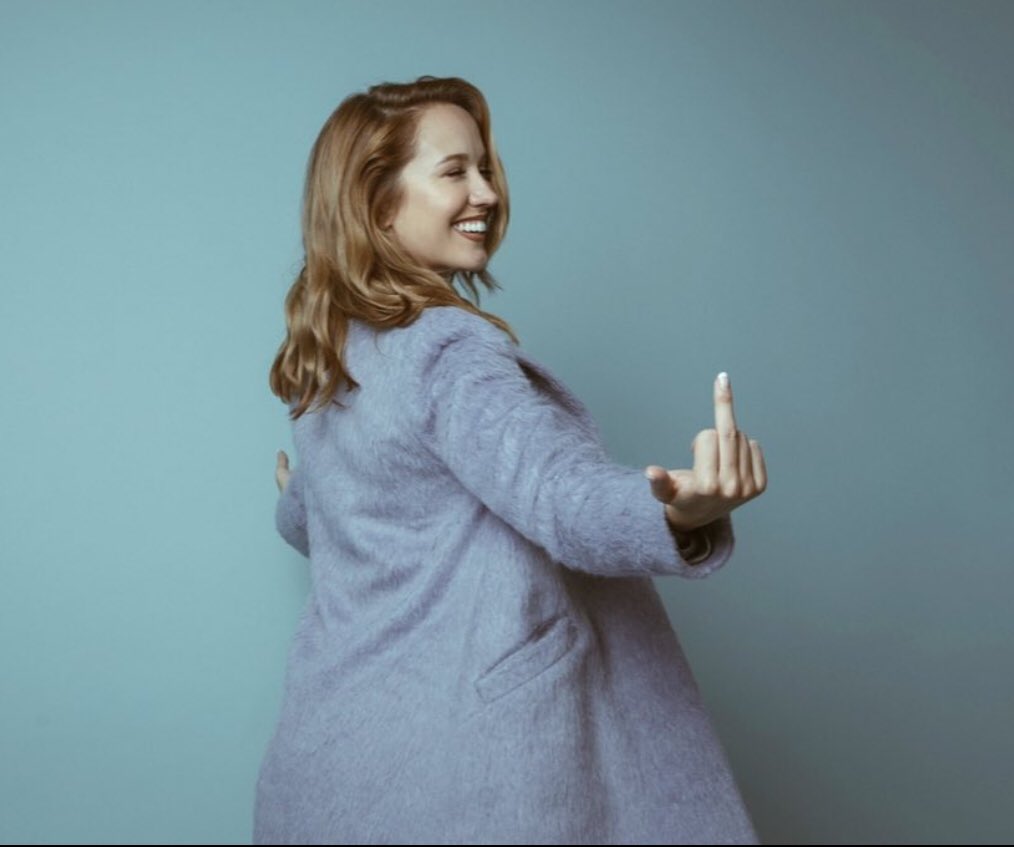 PitchesF's tweet image. This is my mood for the day @TheRealAnnaCamp