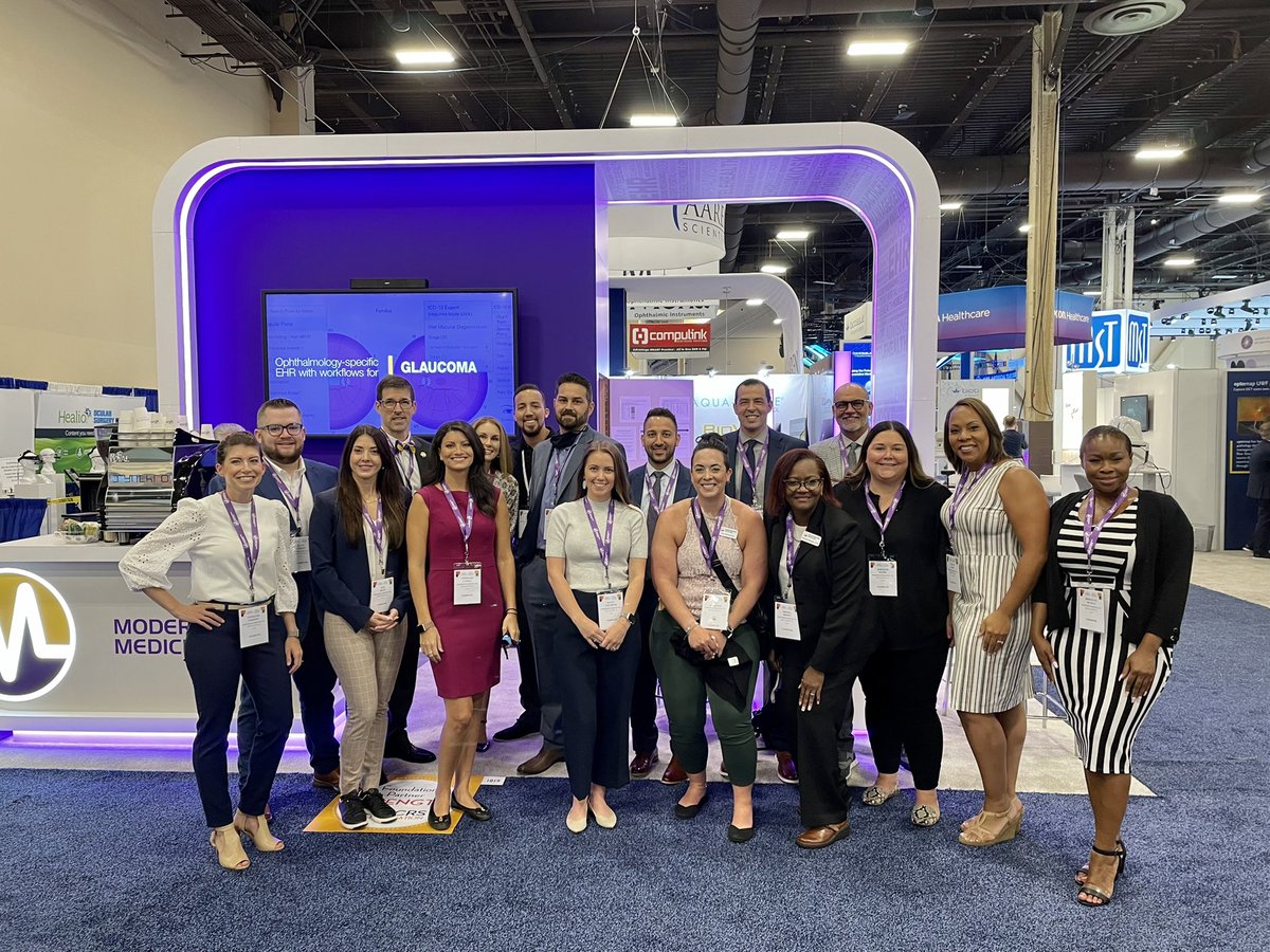 #ASCRS2021 #ASOA2021 is off to a great start. Visit us at booth #1819. Our team is excited to be here and ready to have great conversations with the #ophthalmology community. <a href="/modmed/">ModMed</a>