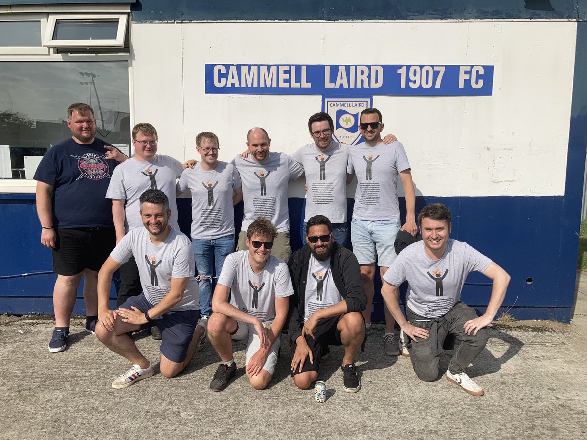 We welcomed some special guests today, who made Lairds vs Marine their plan B for a scheduled stag do in Portugal!

Great to host you, and we hope you all had a great day 💙🐫