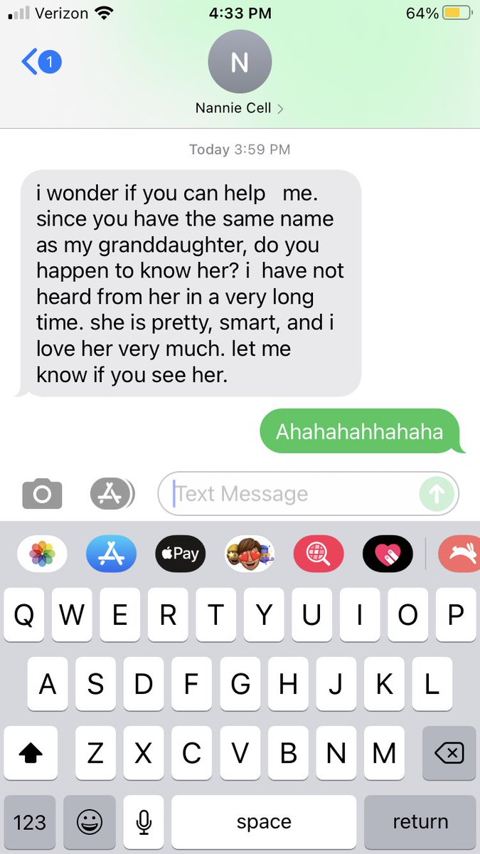 When you haven’t called your gma in a while 🐒 🙊