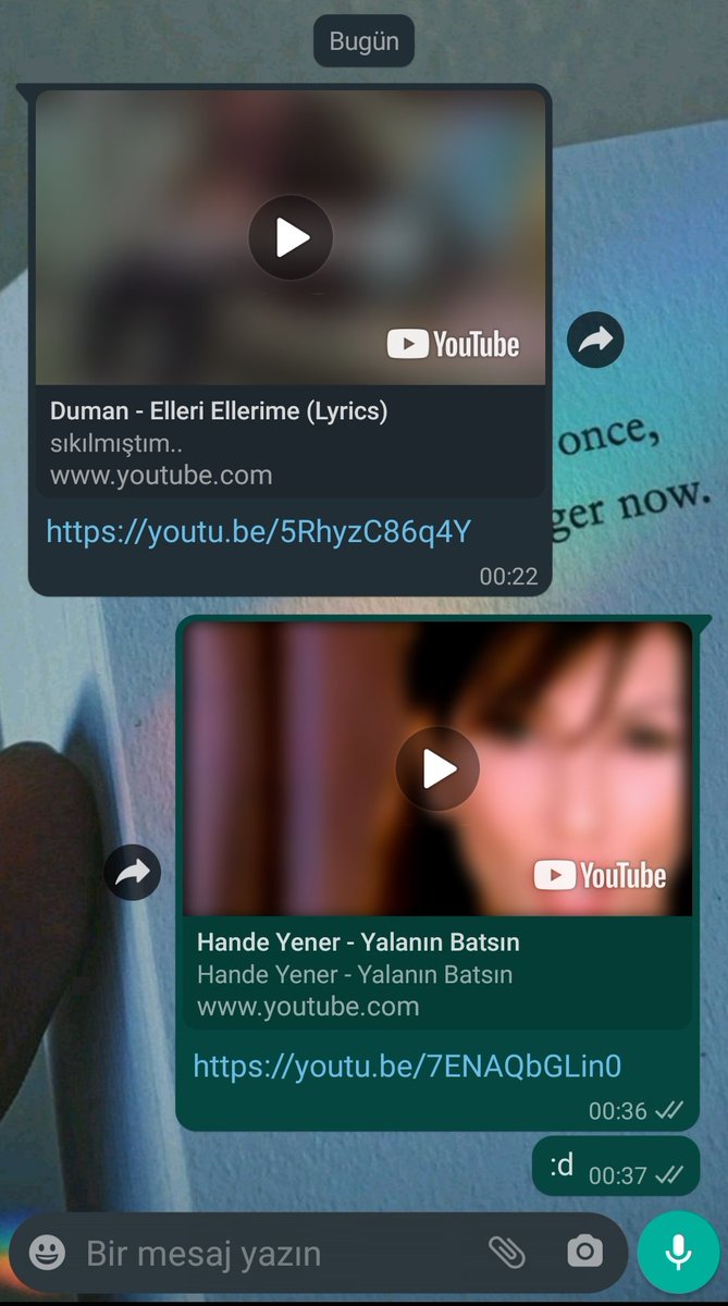 ilişki durumum ektedir: