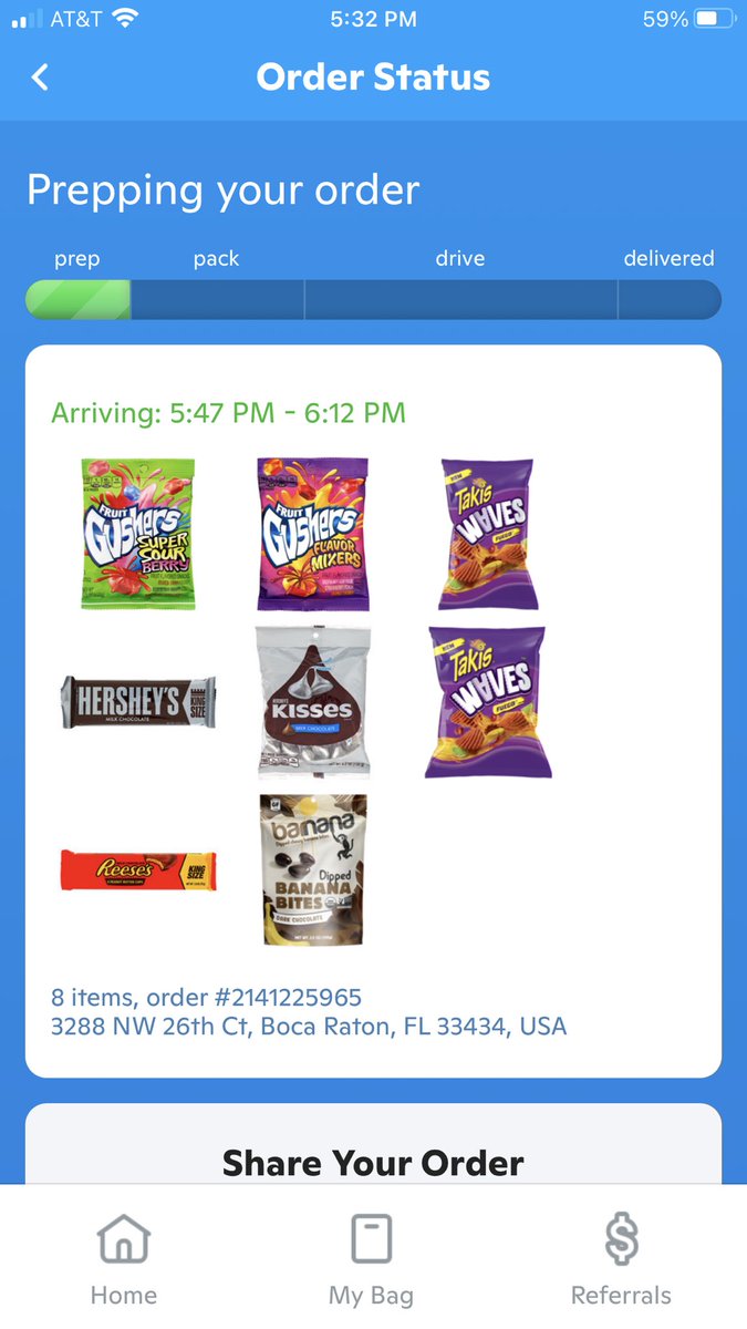 Issa_Hamideh's tweet photo. Gopuff delivers daily essentials in minutes! Get $25 when you sign up. https://t.co/ilVMPkiUta #GopuffPartner https://t.co/d3pPaYDsKj