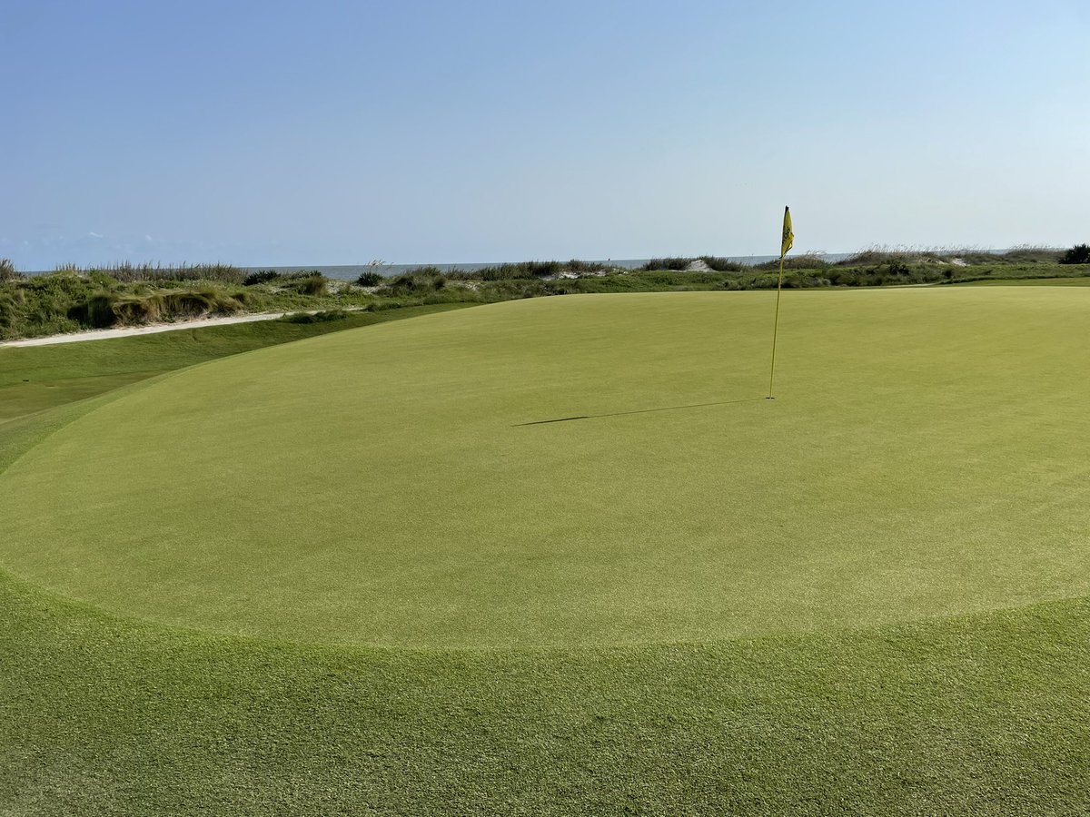 forefathers04's tweet photo. #14 150 par 3 playing 180. 6 iron leaked right. Bogey. https://t.co/7ZueiqedjK