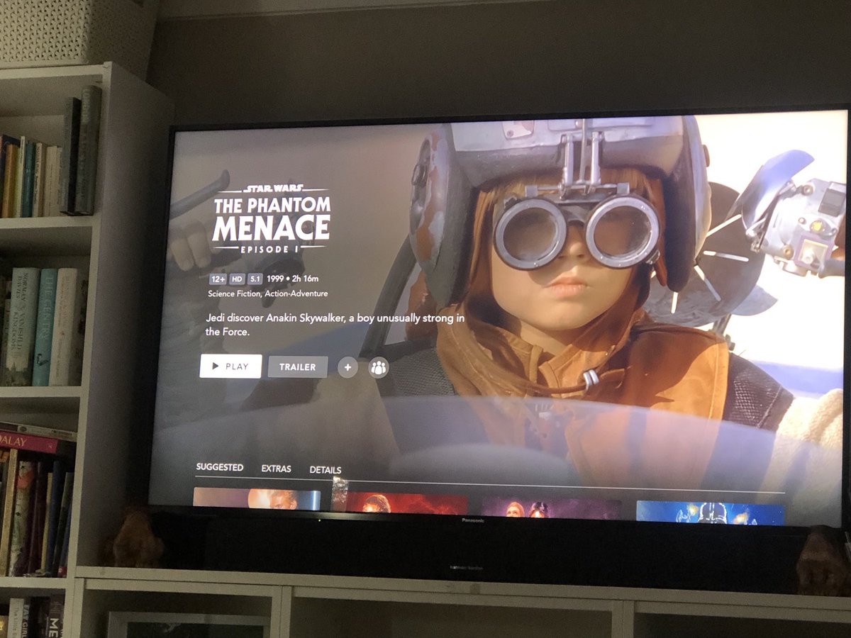 janeforan's tweet photo. #neverseenstarwars It’s Saturday night, and I’m going in …..
#thephantommenace https://t.co/qJTBmyy0ab