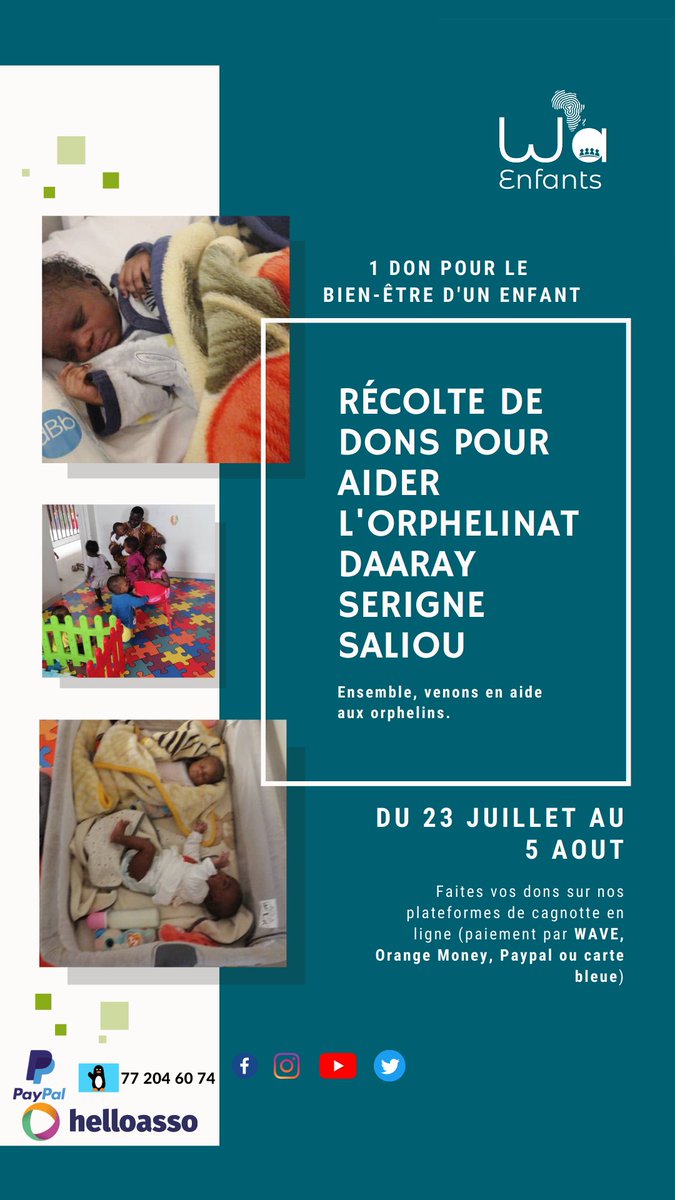 Wadjibi humanitarian tweet media