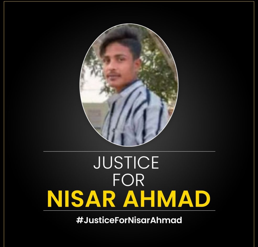 Khalid39617540's tweet photo. Justice not only for Nisar Ahmad but for all Muslim lynching done. Akele ko hamla karte jhund mein ye GEEDHAR log.
#JusticeForNisarAhmad https://t.co/mXPBSwYArf