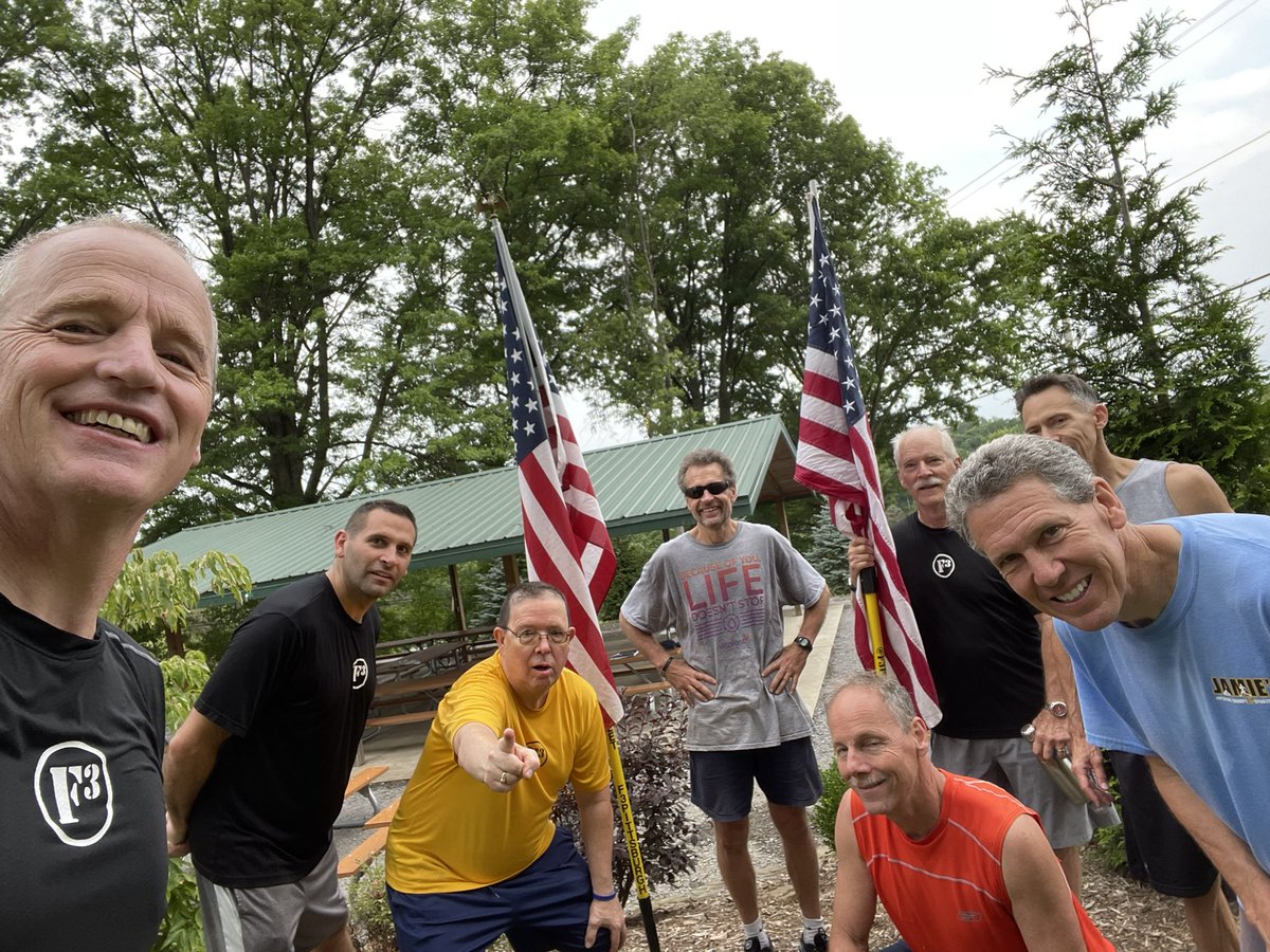 Today we had 9 for a FIAB beatdown and a <a href="/F3QSource/">F3QSource</a> discussion on #Missionality. 👊🏻

Serve in your High IMPACT ZONE!

We had a special visitor from <a href="/F3Gastonia/">F3 Gastonia</a> so I made sure we gave him a warm welcome!  See you (Bubba) <a href="/GrowRuck24/">GrowRuck24</a>! 👊🏻