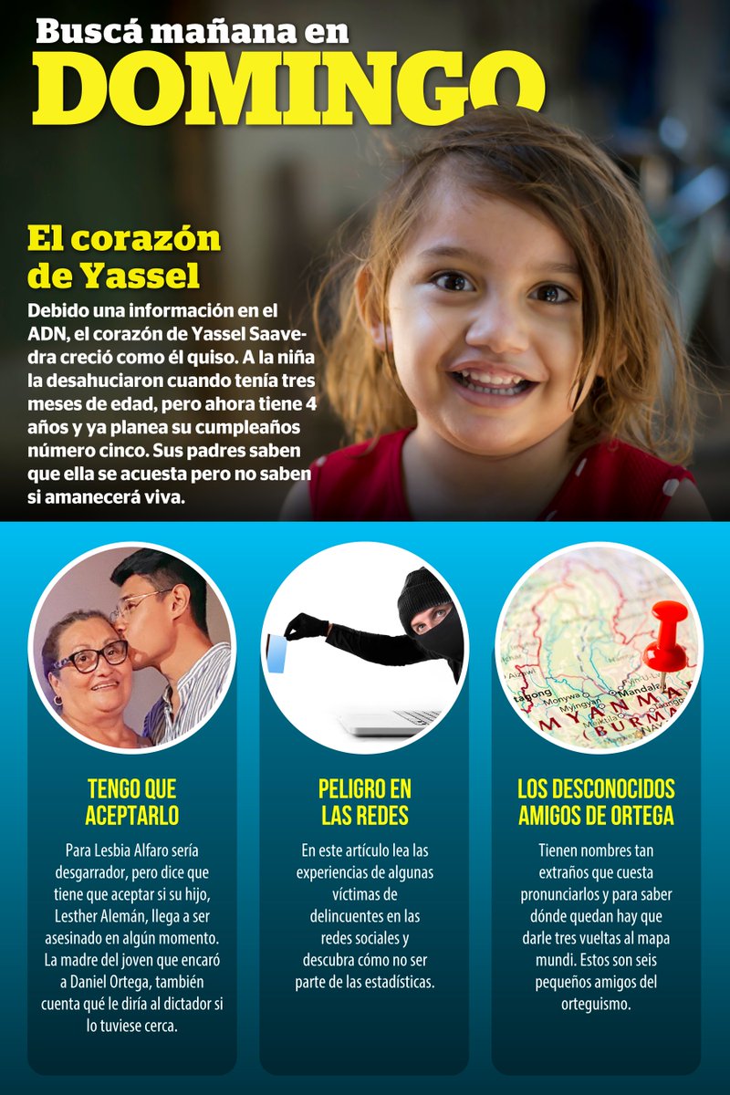 laprensa's tweet image. Busque mañana en la Revista Domingo. ⤵️