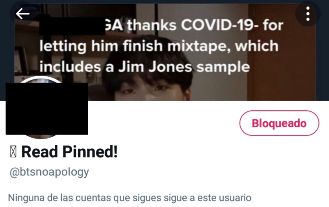 protectformyg's tweet photo. ⚠️ REPORTE ⚠️

Se necesita que reporten este hilo y esta cuenta de manera URGENTE, este hilo culpa y acusa a 🐱 y a los miembros de de no "disculparse" por COSAS HORRIBLES , incluyendo la misog¡nia, del¡it0s, abus0, pl4gio, etc.. difama a 🐱 de una manera espantosa por su mixt4pe https://t.co/Mf43kKGXqK