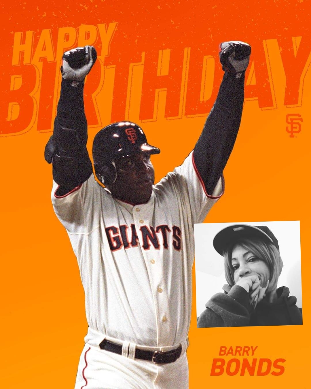Happy Birthday to Barry Bonds! I used to work at the ballpark. Met him in person! 