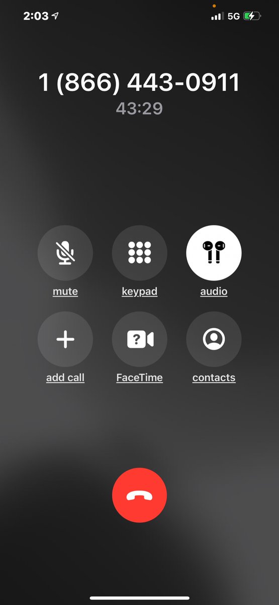tracywatson's tweet photo. @Chase wow on hold for a “supervisor” 43 mins and counting https://t.co/PrTk9j0Yor