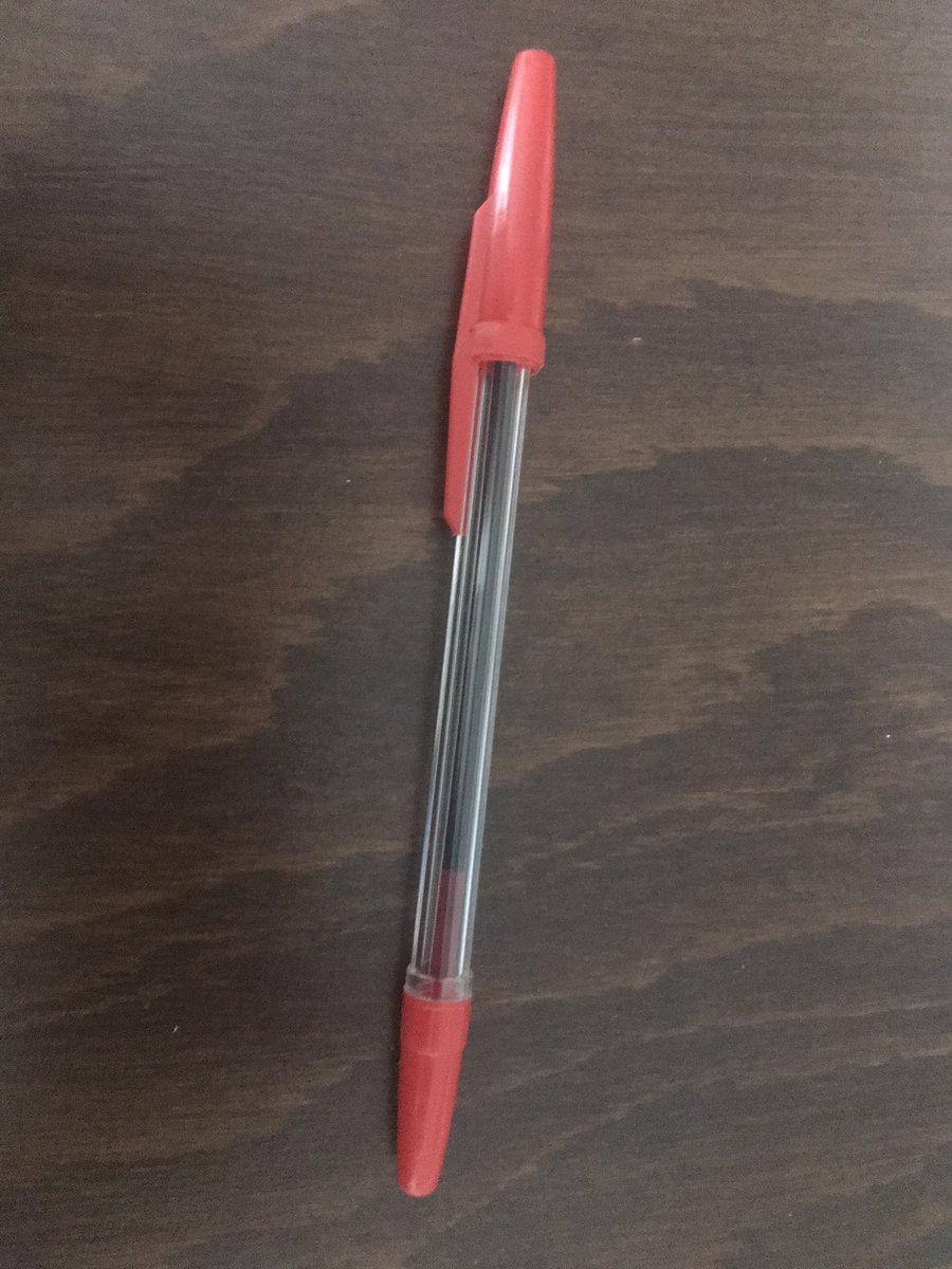 Demonlighter's tweet photo. @AMontgomeryFox @SarahSchepp1 @jelevision @rupert_evans I am forever loyal to this bad boy. The cheapest there is but so easy to write with. #spottheteacher https://t.co/IUCwFJHBTW