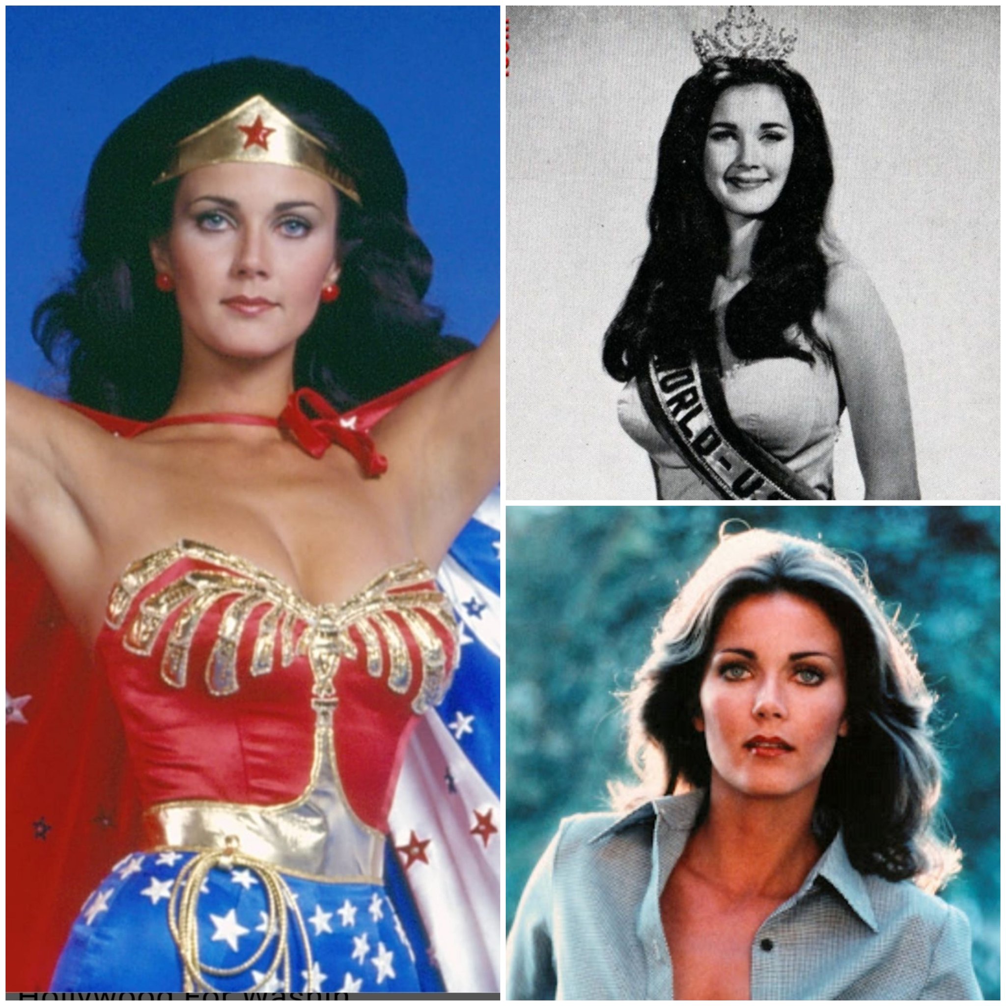 Happy 70th birthday Lynda Carter, Wonder Woman and Miss World USA 1972  